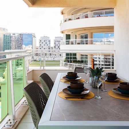 Luxury Seafront 3Br With Pool By Arcobnb Слима Экстерьер фото