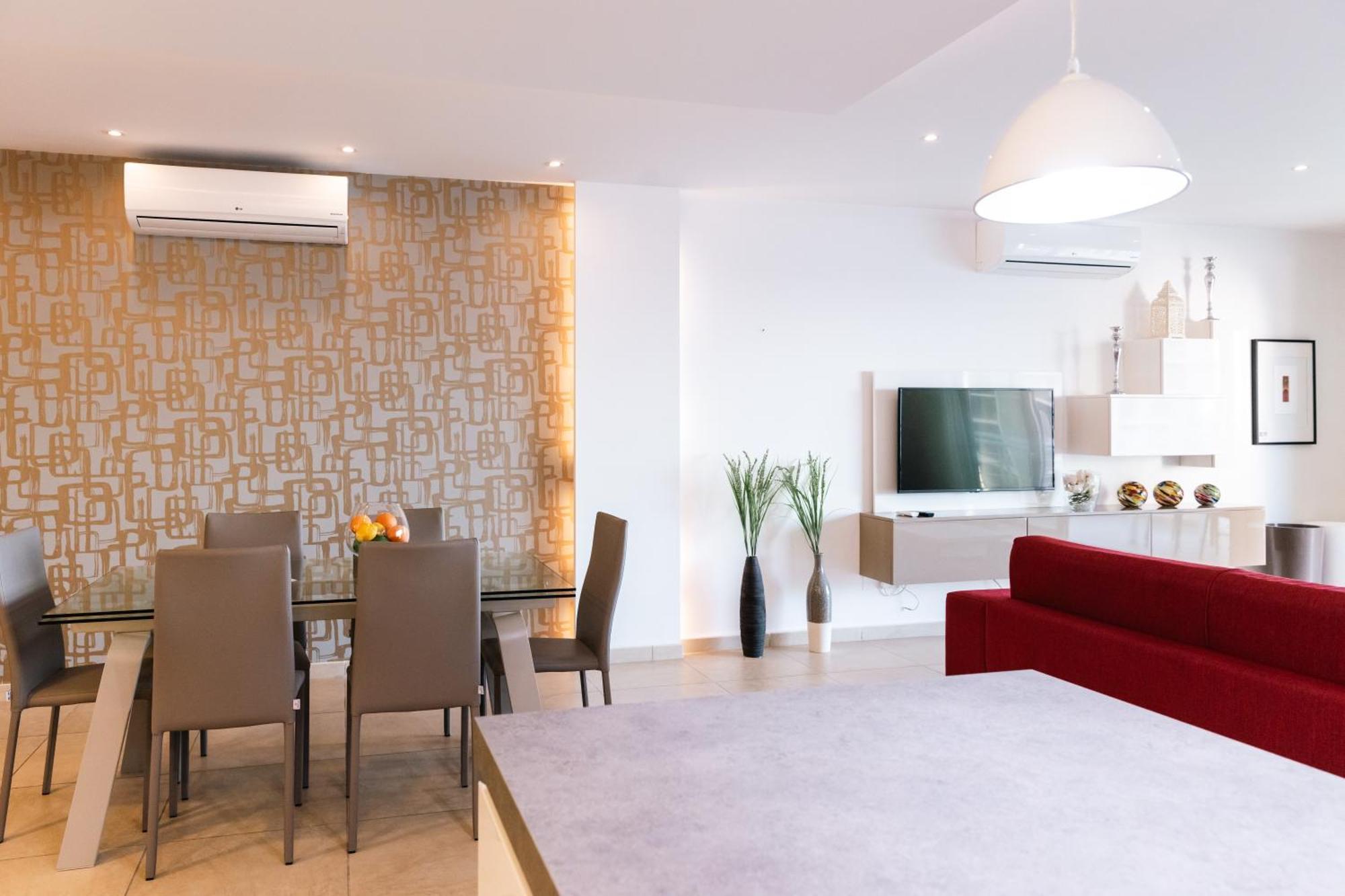 Luxury Seafront 3Br With Pool By Arcobnb Слима Экстерьер фото