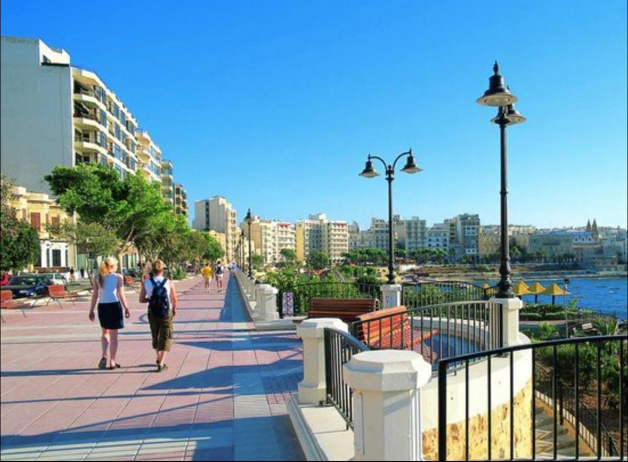 Luxury Seafront 3Br With Pool By Arcobnb Слима Экстерьер фото